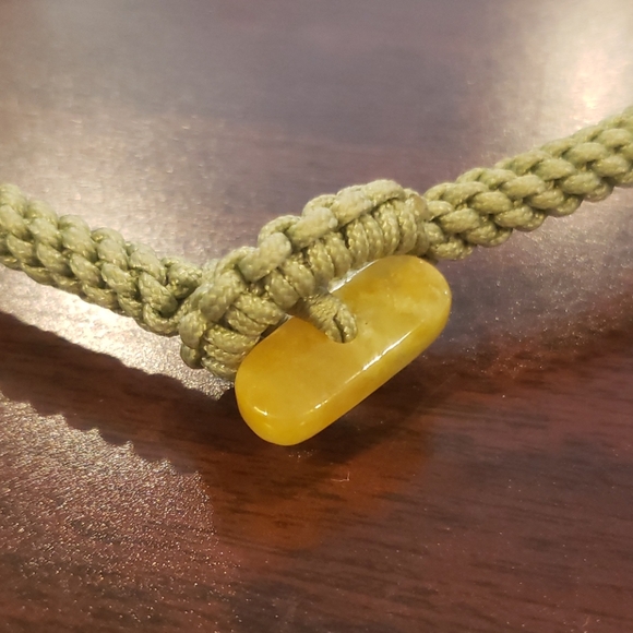 Imperial Jade & Red Branch Coral Necklace - Picture 4 of 5